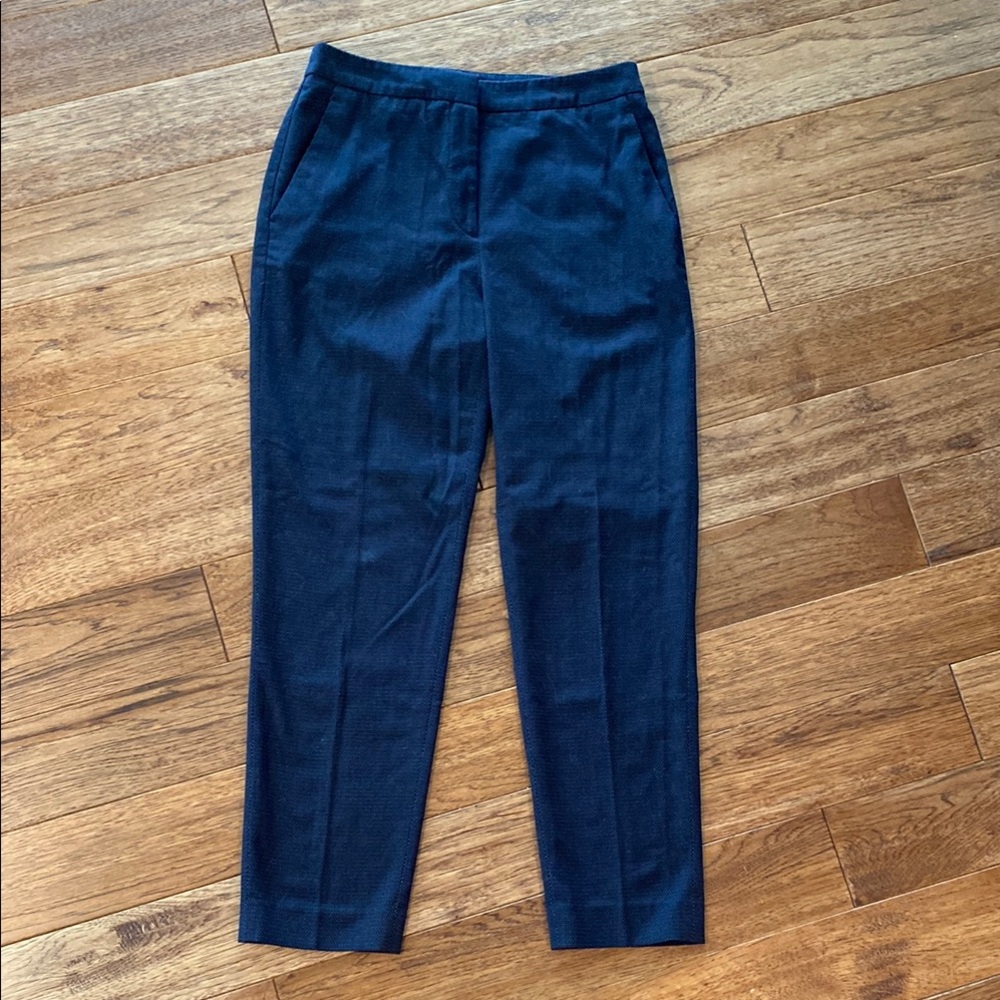 H&M Dark Blue Patterned Pants